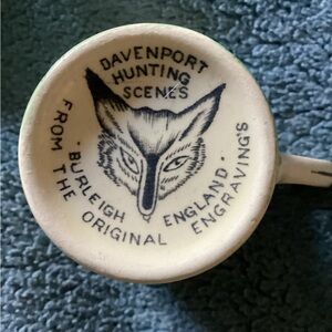 Vintage Burleigh England hunting scenes